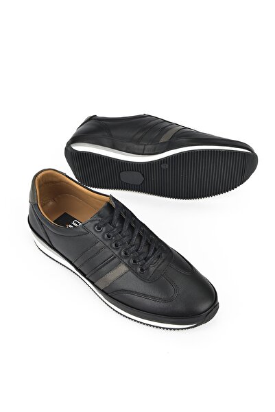 Ziya Чоловічі кросівки з натуральної шкіри 1311002 060 Чорні