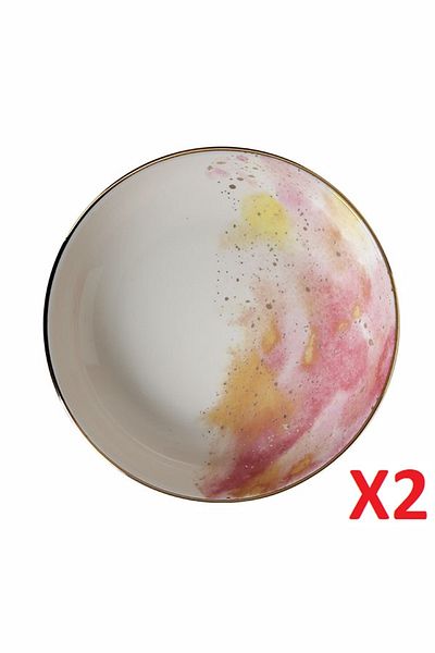 Porland Cosmos Pattern Bowl 17cm 415cc 2-pack 04alm003437
