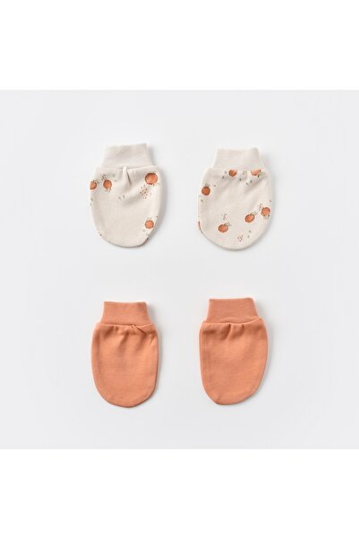 Biorganic قفازات أطفال صيفية فروت 2'لي 72200 كريمي فاتح كراميل