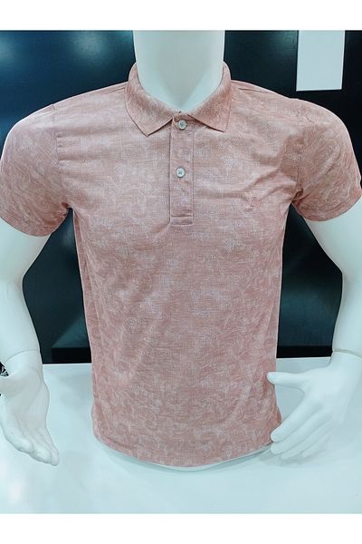 ADVANTE Tricou pentru bărbați Güncüoğlu cu imprimeu digital cu gât polo