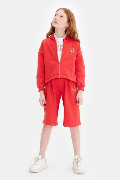 Tyess Top cu trening roșu pentru fetiță 23ss0tj4411