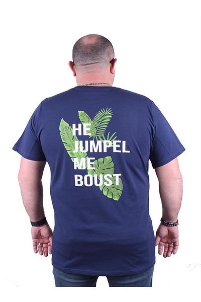 Starbattal Tricou cu gât mai mare Jumpel 23109 Marine