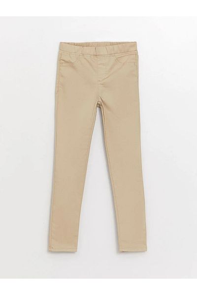 LC Waikiki Eco Elastic Waist Slim Fit Girls' Trousers