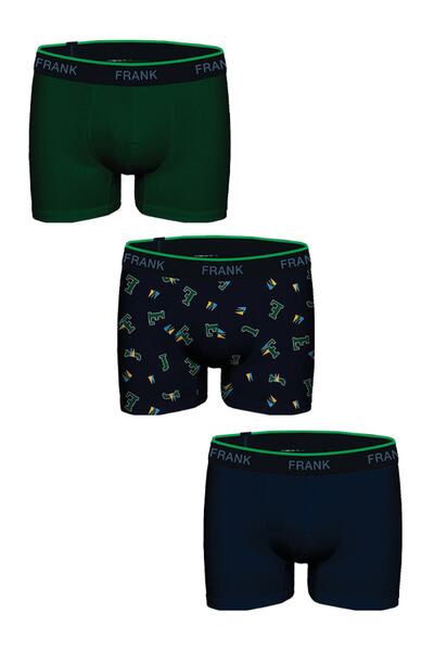 John Frank Üçlü Boxer Retrosport