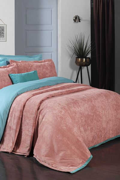 Sarev Dolce Vita Pink Double Bedspread Set