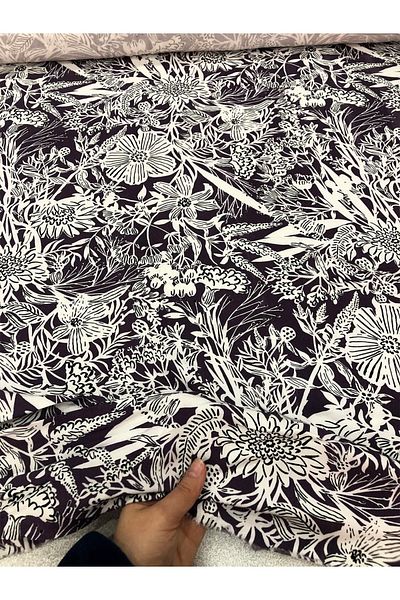 turkanlarhome Double Width Viscose Meter Fabric (Shirt-blouse-dress-skirt-kimono-pareo)