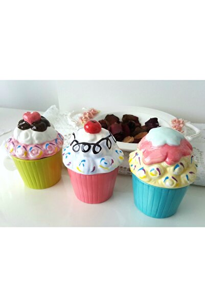 morlalem m 3'lü Cupcake Kutu Silikon Kalıp K-249 K-250 K-251