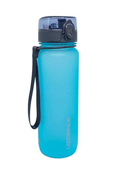 Uzspace زجاجة مياه تريتان ناعمة الملمس من سلسلة المجموعة الجديدة سعة 800 مل