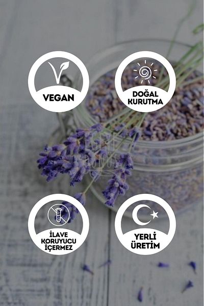 EGEYE DÖNÜŞ Lavender Flower Dried - Incense Herbal Tea - 50 Gr.(1.Quality)