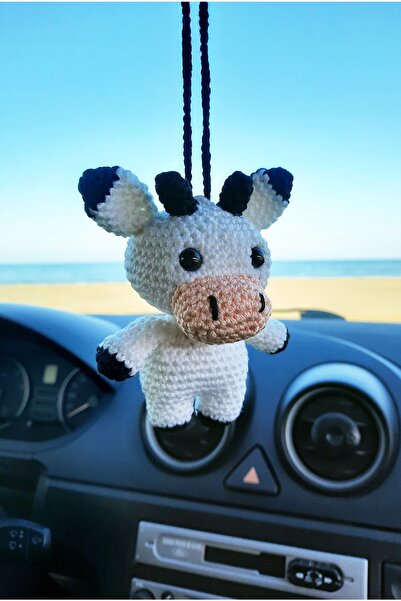 Neşeli Oyuncak Sevimli Inek, Araba Aksesuarları, Sevdiklerinize Hediye, Oto D...