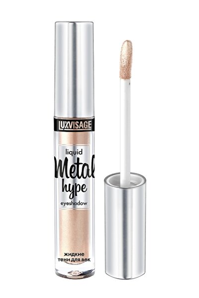 LUXVISAGE COSMETICS Sıvı Far Yüksek Pigmentli Metal Hype Eyeshadow 01 Sparkli...