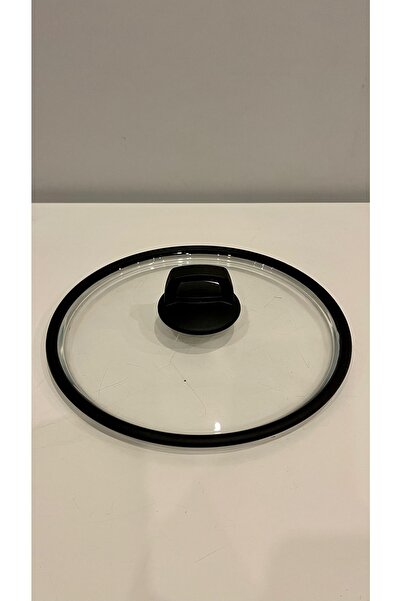 Casa Milano Siyah S Silikon 30 Cm Cam Kapak & Tepe