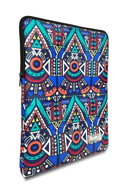 Perissy 15.6' Inch Vegan Leather Patterned Laptop Macbook Notebook Bag / Case