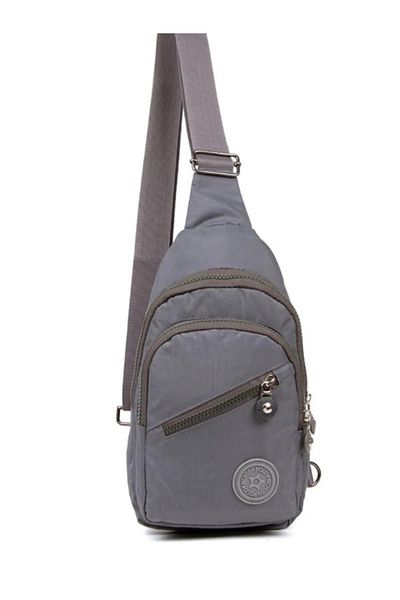 Newish Polo Γκρι Unisex Αδιάβροχο Σταυρό λουράκι Bodybeg - Αθλητική τσάντα ώμου μέσης