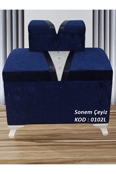 Sandık Dünyası Söz Nişan Bohça Gelin Damat Çeyiz Sandığı 2li 0102l