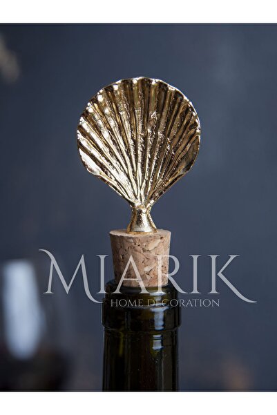MIARIK DESIGN & DEKORASYON Mıdye Şışe Mantar , Şarap Mantarı , Şarap Tıpası , Yagdanlık Tıpası , Yagdanlık Mantarı