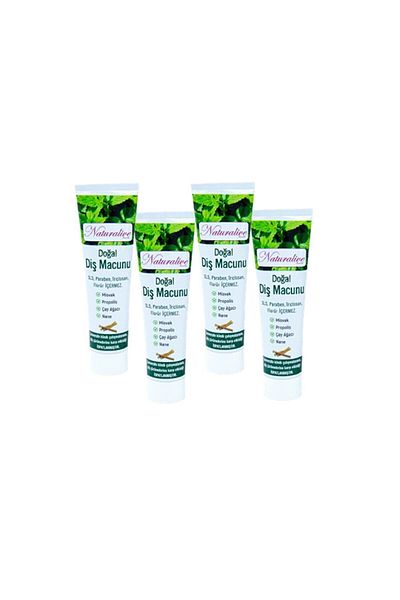 naturalive معجون أسنان طبيعي 4 قطع