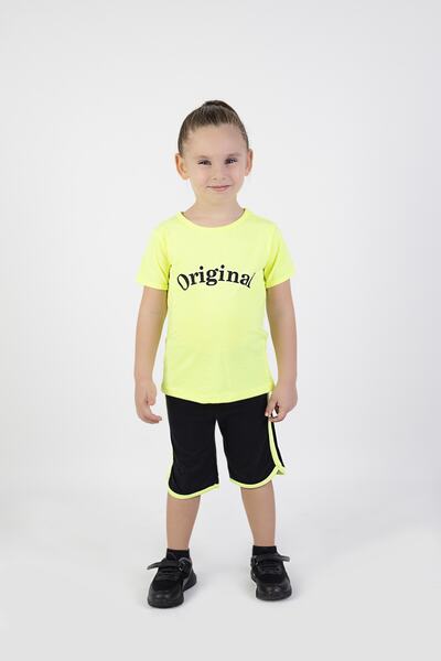 Harika KIDS Costum Capri de bază cu imprimeu original pentru băieți, cu vârsta 1-9 ani