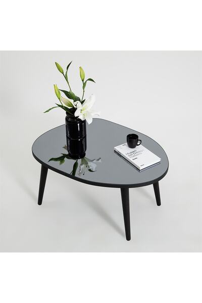 NEOstill - Gusto Siyah Sehpa / Füme Aynalı