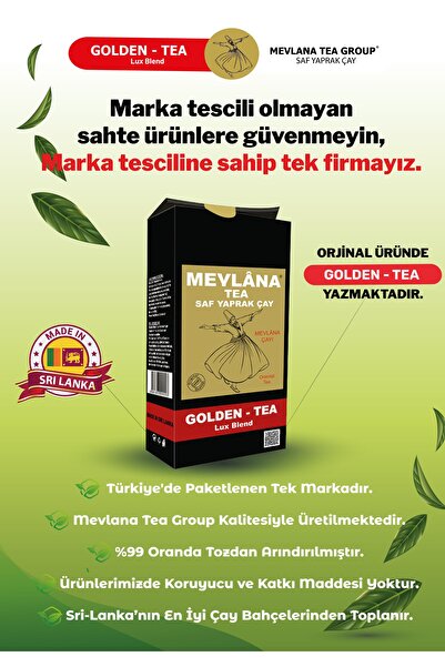 Mevlana Çay - 1000 G Sri Lanka'nın Efsanesi