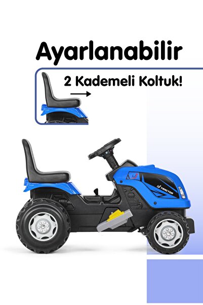 UJ Toys Ujtoys - Akülü Kumandalı 6v Traktör