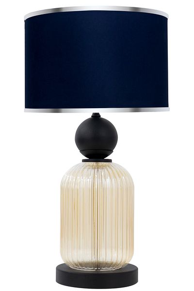 MINIMAL ETICARET VE BILGI TEKNOLOJILERI Lotus Gold Contrast Glass Lampshade