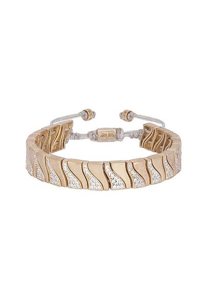Juju Bronze Wave Bracelet