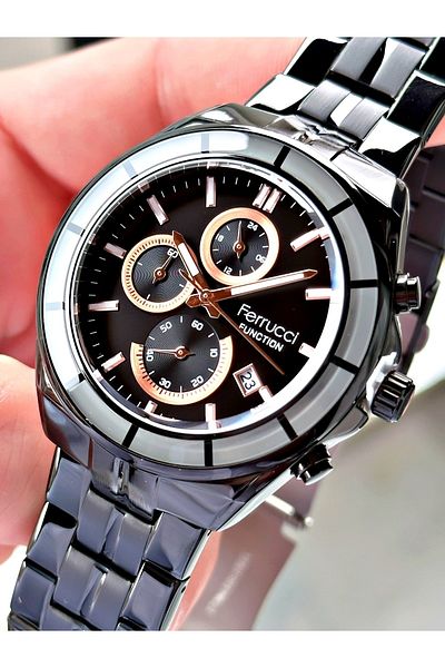 Ferrucci Function Function Men's Wristwatch 3 Atm Waterproof