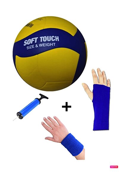 AVESSA مجموعة Vl 500 مكونة من 4 كرات كرة طائرة ناعمة قابلة للربط 3 بطانة جلدي...