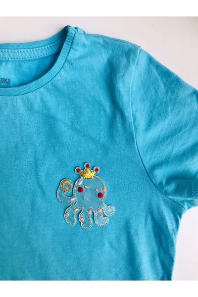 Self Casa Armatura țesută care se lipsește cu fier de călcat - Patch - Patch Octopus Motiv de călcat