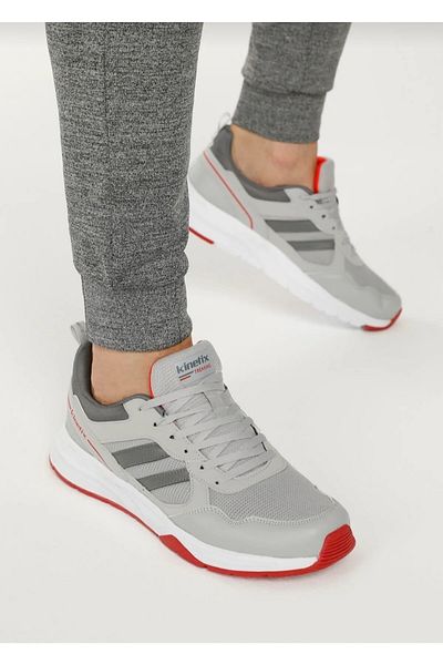 Kinetix Ανδρικά αθλητικά παπούτσια Finneas Tx 3fx Orthopedic Lace-Up Grey Casual