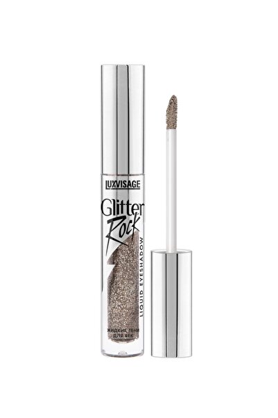 LUXVISAGE COSMETICS TURKEY Sıvı Göz Farı Glitter Rock 304 Ice Brown