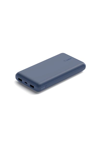 Belkin 15W USB-A and C Blue Power Bank - 20K Capacity