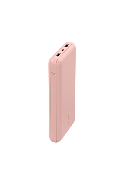 20K POWER BANK, USB-A & C 15W, ROSE GOLD