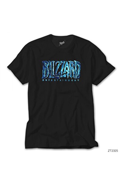 Z zepplin Tricou negru Blizzard Logo 2