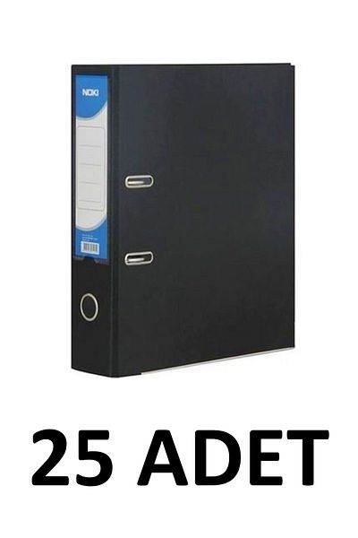 Noki 25 Black Large Plastic Folders