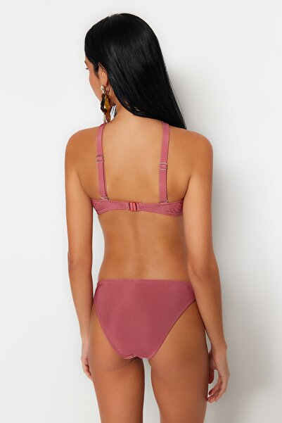 Trendyol Collection Αξεσουάρ Dusty Rose Λεπτομερές κάτω μέρος μπικίνι TBESS22BA0320
