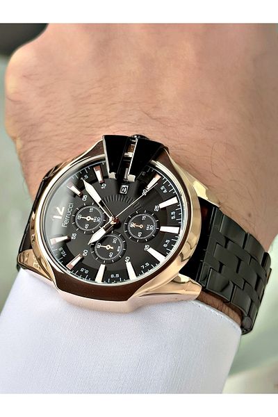 Ferrucci Calendar Men's Wristwatch 3 Atm Waterproof