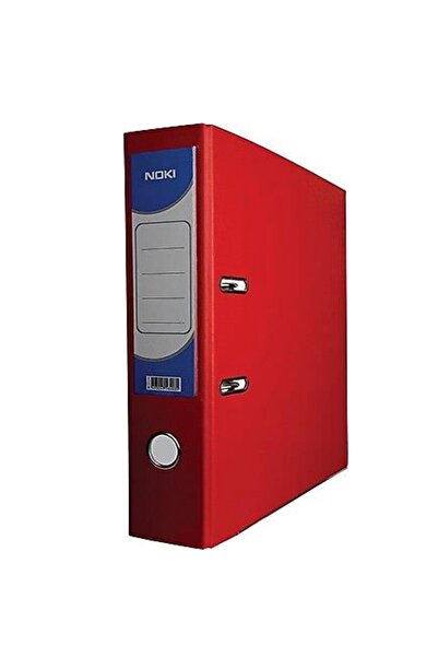 Noki 25 قطعة من المجلدات البلاستيكية العريضة باللون الأحمر