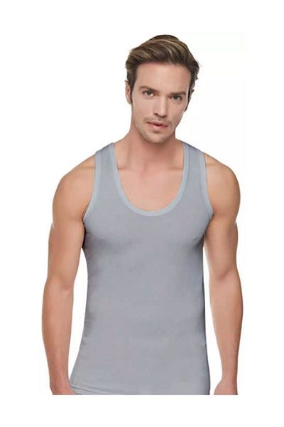 Tutku Pack of 6 Men's Colorful Strappy Undershirt Special Price Abani Classic - Not Ribbed!