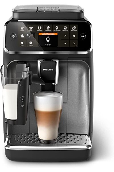 Philips Ep4346 1200 W Tam Otomatik Espresso Makinesi, 1.8 L Kapasite, Zamanlayıcı, Mat Siyah