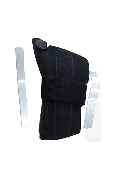 BekLife Hand Wrist Brace Thumb Supported Metal Support Static Hand Wrist Brace Brace Standard Size Right Left