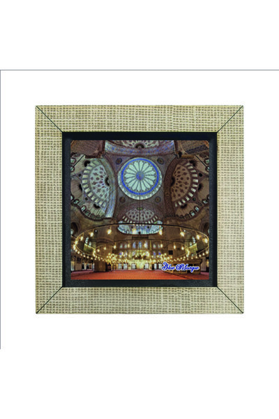 Sadrazam Sultanahmet Mosque Printed MDF Magnetkrt-016 Refrigerator Ornament