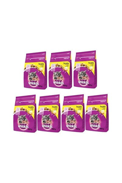 Whiskas Tavuklu Kuru Yavru (2-12 AYLIK) Kedi Maması 300 gram (14 ADET)