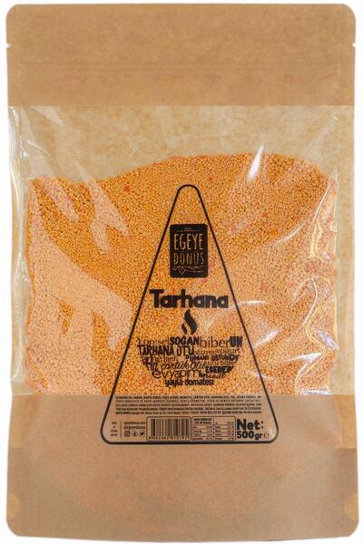 EGEYE DÖNÜŞ Ev Yapımı Köy Usulü Tarhana Çorbası-500 Gr(GELENEKSEL YÖNTEMLE ÜR...