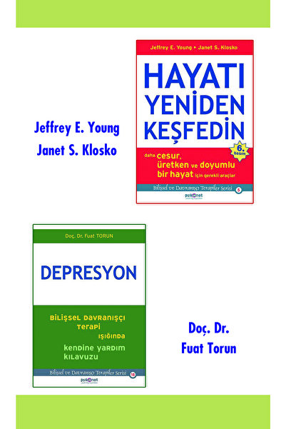 Psikonet Yayınları Hayatı Yeniden Keşfedin-depresyon Bilişsel Davranışçı Terapi Işığında-2'li Set