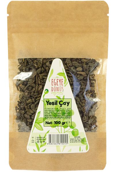 EGEYE DÖNÜŞ Green Tea Bud - 100 Gr.(1.Quality) Plain Green Tea Herbal Tea