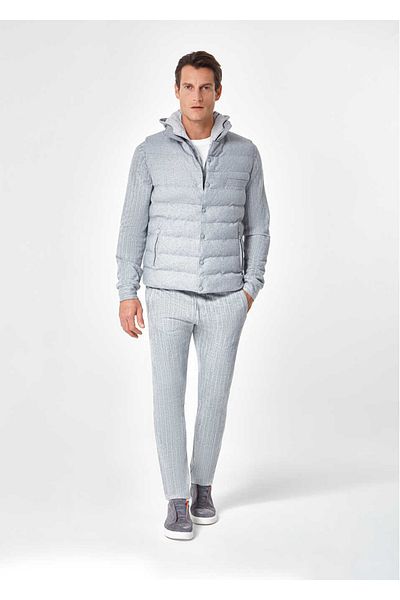 Boris Becker Gray Color Flannel Vest