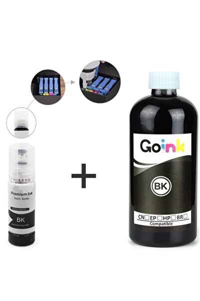 Baskistan Goink Epson L3550 103 Mürekkep 500 Ml Siyah +70 Ml