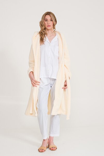 Miespiga Long Welsoft Hooded Women's Dressing Gown